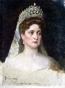 Nikolas Kornilievich Bodarevsky, Portrait of the Empress Alexandra Fedorovna